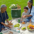 Market Bag in Field Green
