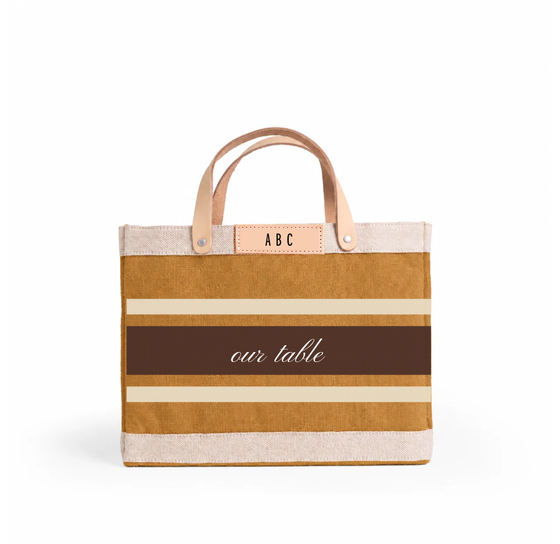 Personalized Petite Market Bag design examples for Friendsgiving